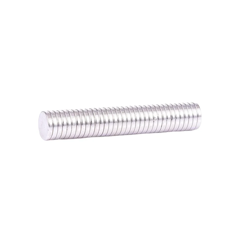 Industrial Circular Nickel Coated Neodymium Magnet Sheet