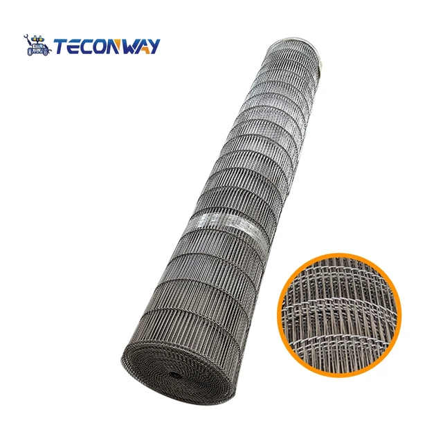 Stainless Steel 304 Wire Net Belt with Durable Chain of Instant Noodle Steam Machine for Food Conveyor 2