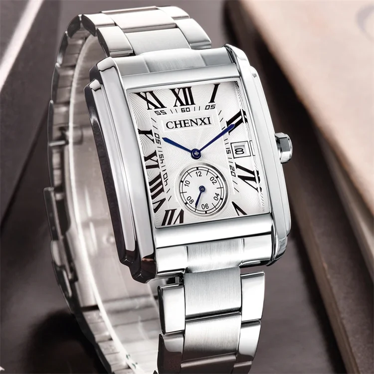 CHENXI 8216 Square Men Quartz Watches Fashion Business