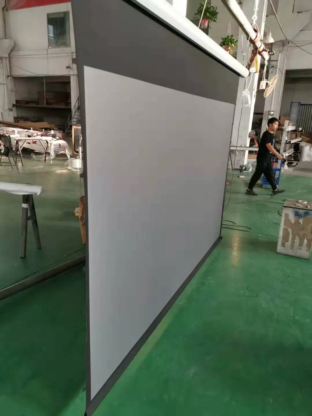 Motorized Tab Tensioned,Electric Tensioned Projector Screen 100 Inch 16 ...