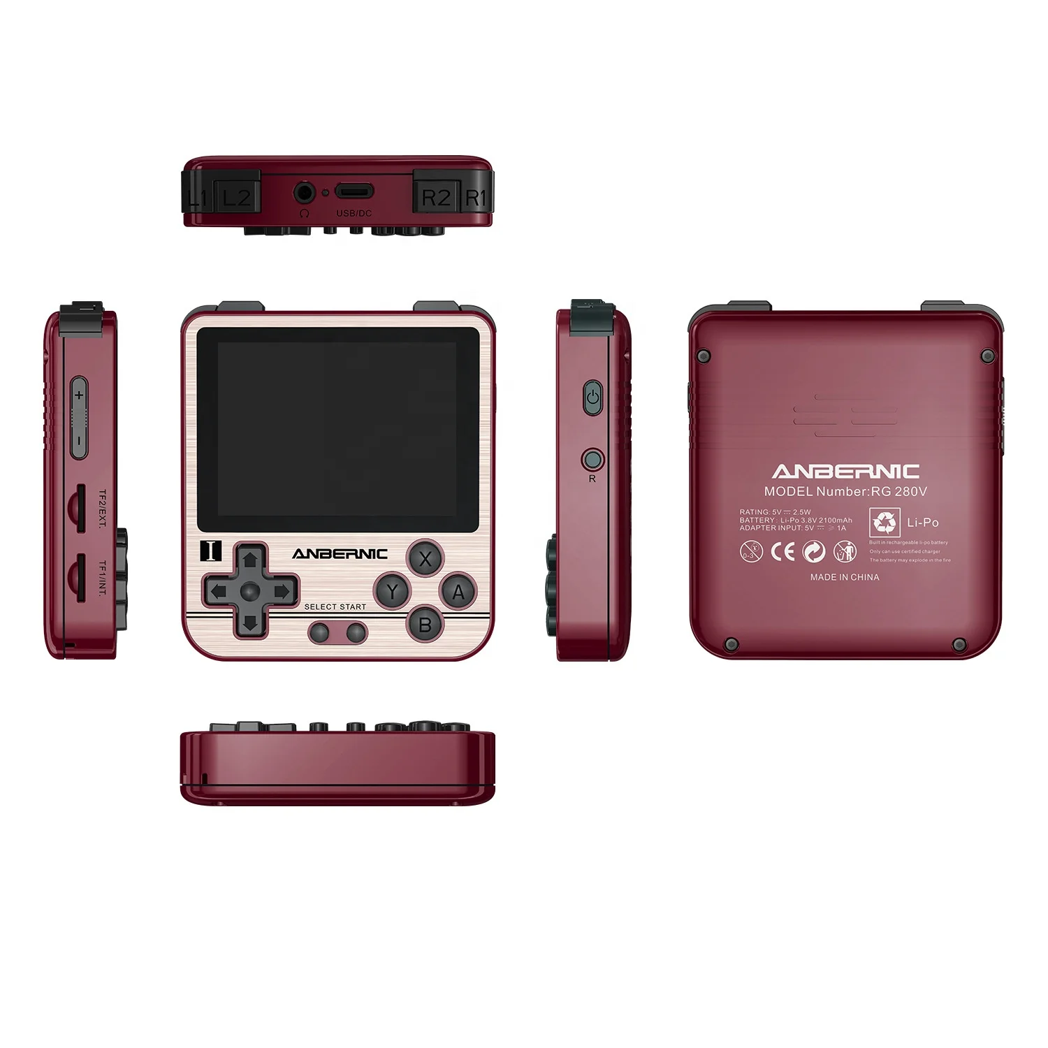 【極美品】Anbernic RG280V（KIOXIA 64GB×2枚換装済） Hc1aeebf0a8f546ca8ca1ed766221c