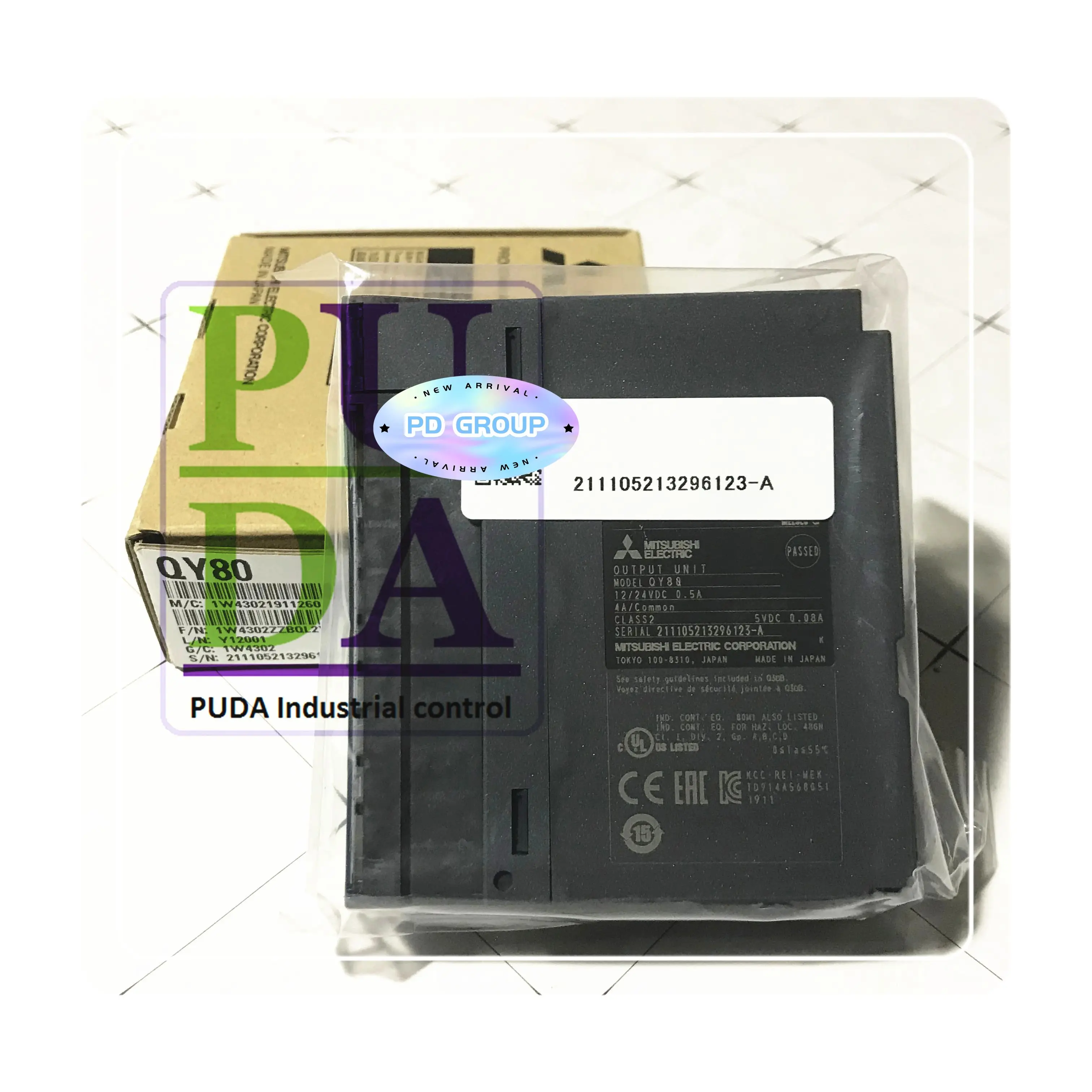 Spot Goods for New Mitsubishi Q Series PLC Module QY80 Warranty