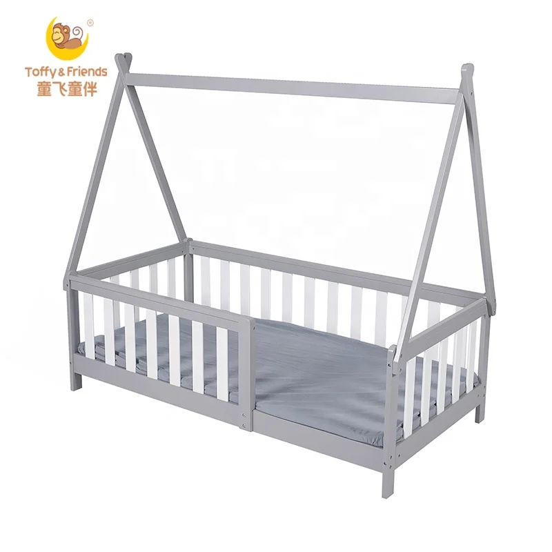 Toffy & Friends Wooden Kids Single Bed Toddler Tent Bed Buy Kids