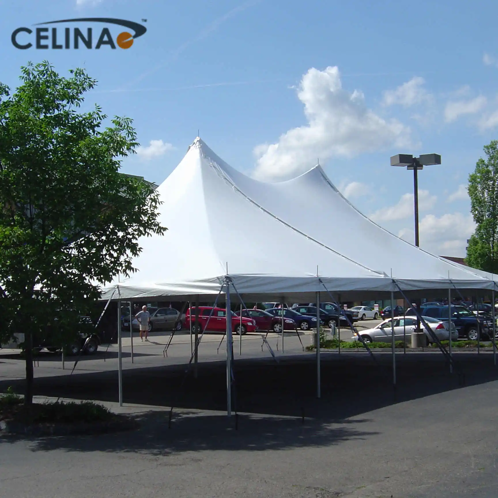 China Tents for Events Luxury Wedding  Winter Cold Weather Tents Heayduty Wedding Tent Canvas Fabric Waterproof