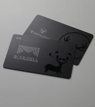Custom Matte UV Spot Hot Gold/Silver Stamping Visiting Card PVC Plastic VIP Gift Card Business Plastic Hotel Key Cards