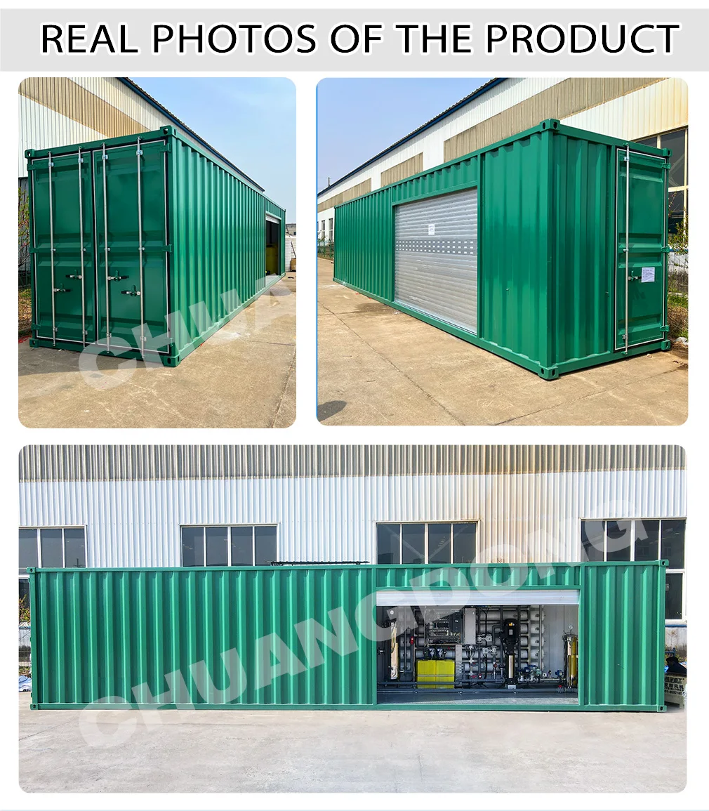 Containerized Drinking Water Purification System RO Water Treatment Plant Reverse Osmosis Machine for Industrial Water Filter manufacture