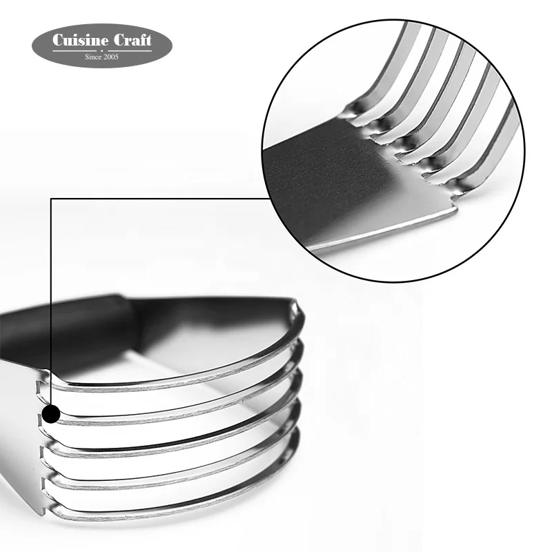 
Лидер продаж на Amazon, кухонный гаджет из нержавеющей стали с мягкой ручкой, тесто-кондитерский блендер 