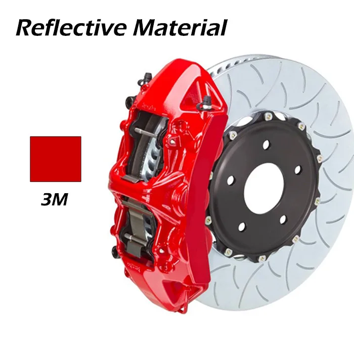 Car Detailing Modified Parts Heat Resistant 3m Glow Reflective Vinyl