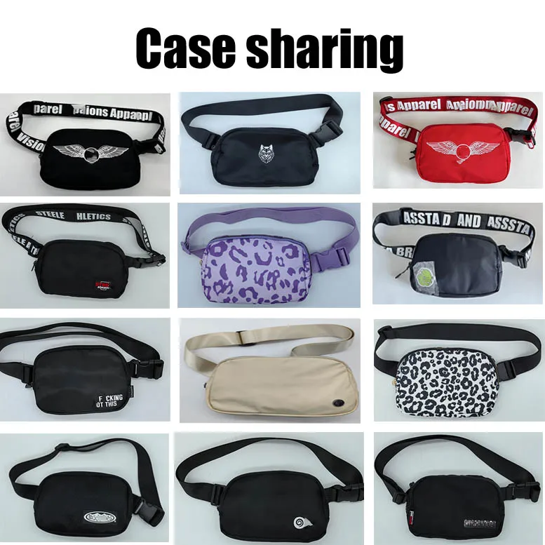 Bsci Custom Sport Nylon Fanny Pack Crossbody Cross Waist Women's Chest ...