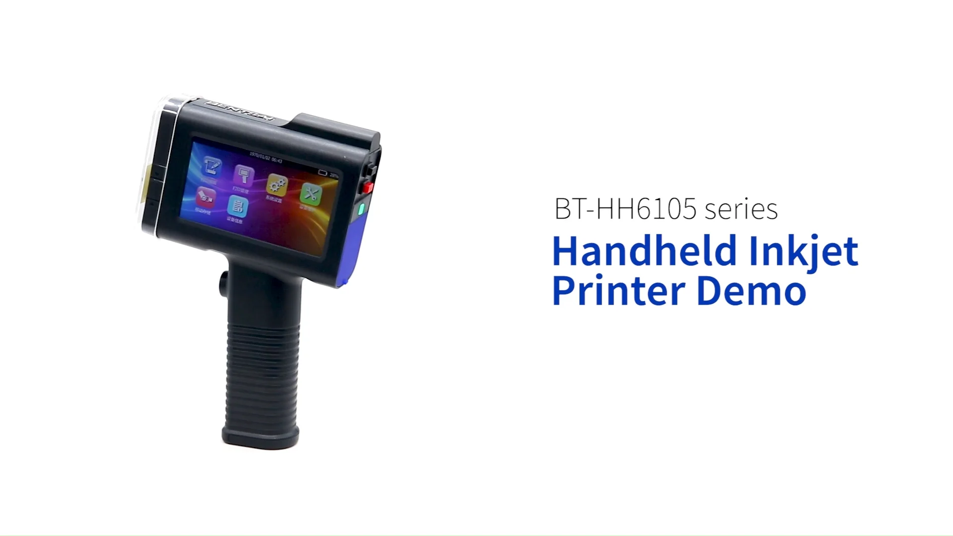 Bentsai Bt-hh6105b2 Handheld Printer Easy To Operate Date Text Qr Code  Barcode Coder Handheld Inkjet Printer With Intelligent Ui - Buy Bentsai  Bt-hh6105b2 Handheld Printer,Bentsai Bt-hh6105b2 Handheld