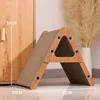 A-shaped cat scratching post