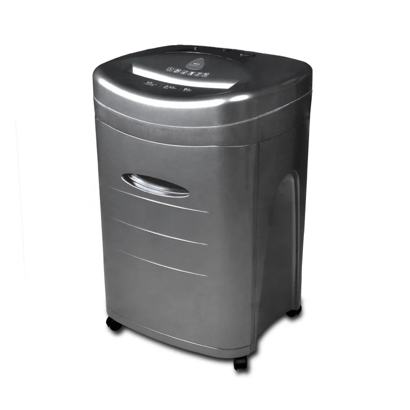 Sunwood Paper Shredder Machine 2X2 mm 15 Sheets Micro-cut Home Office Credit Cards Clips Staples Ultra Quiet M17