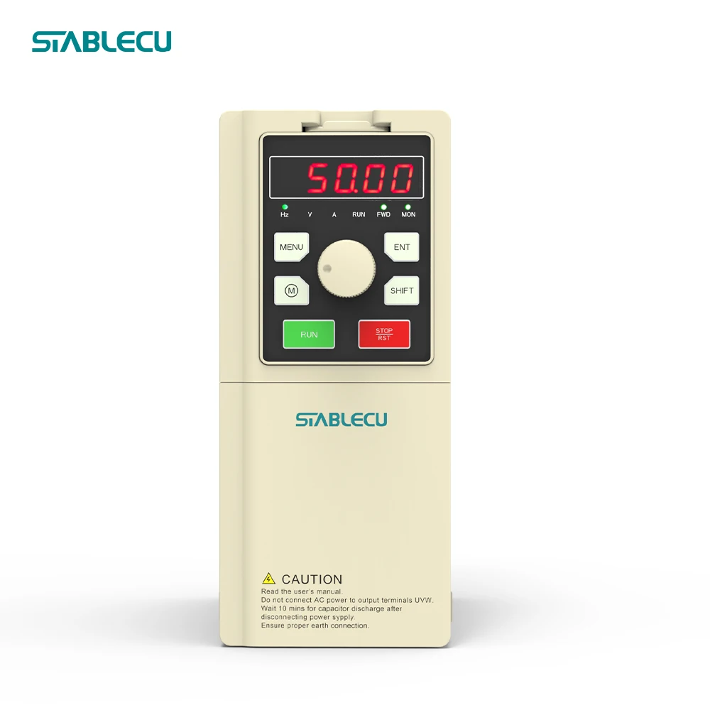 1.5kw 3.7kw 5.5kw 10hp cnc vfd frequency inverter 220v single phase  3 phase 50hz 60hz variable frequency drive factory