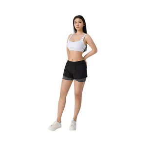 Yoga Wear Women's Breathable Elastic Waistband Casual Yoga Shorts Comfortable Sports Leggings for Running & Yoga
