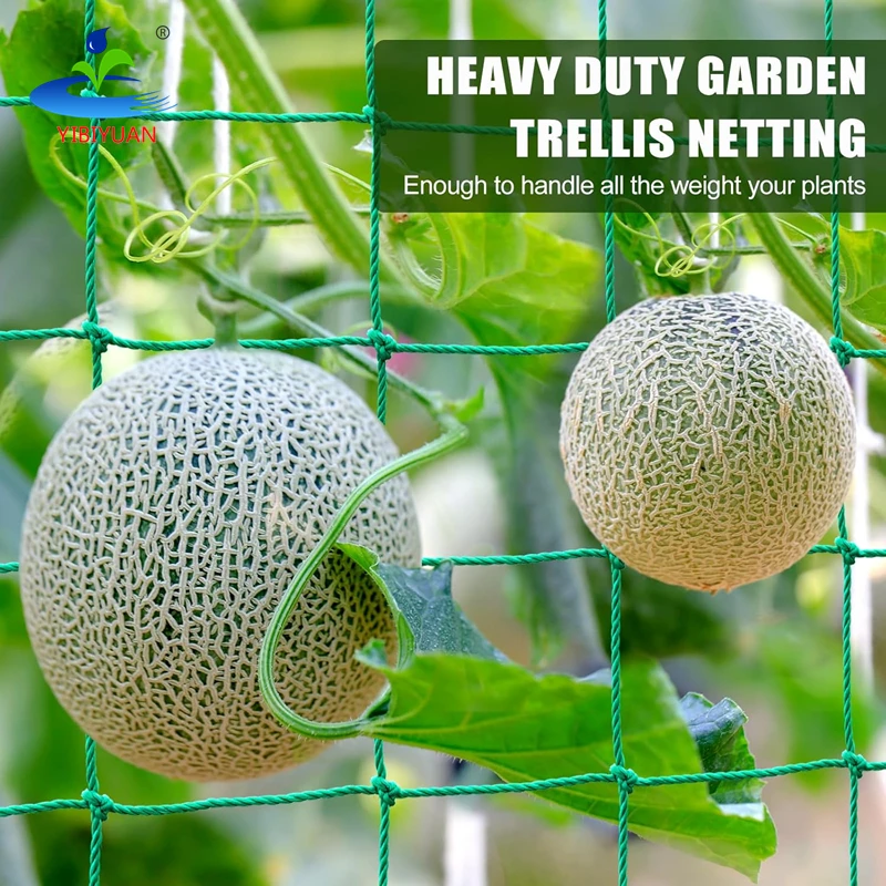 Garden Plants Climbing Grow Tent Trellising Mesh Net Farm Cucumber Trellis Netting