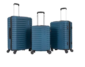 CLASSIC BUSINESS STYLE ABS TROLLEY LUGGAGE SET AIRPLANE WHEELS TRAVEL SUITCASE