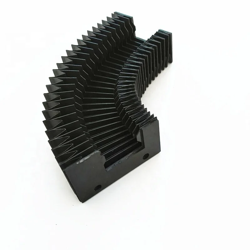 CNC Machine Pvc Fabric Accordion Bellow Cover Linear Guides Bellows