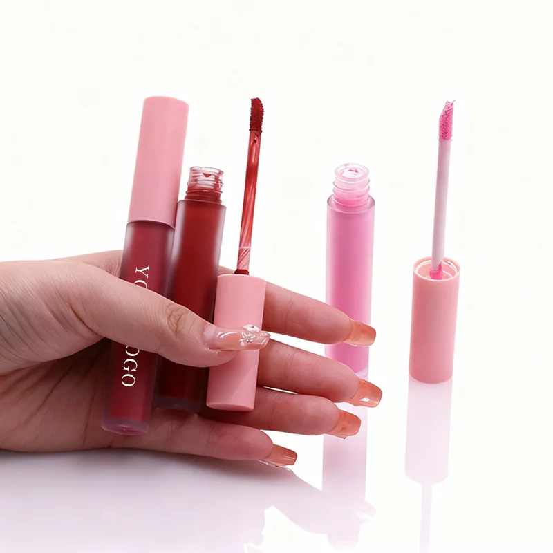 product matte velvet lipstick liquid 5 colors sexy red pink lipstick long lasting waterproof creamy lip gloss-3