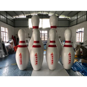 Wholesale custom outdoor sports games inflatable bowling, pvc inflatable bowling, giant bowling.