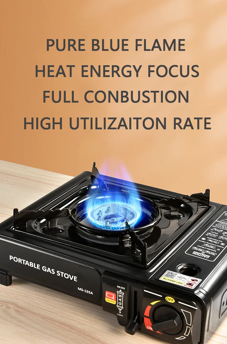 Outdoor Bbq Butane Portable Gas Cooker Stove Kitchen Cooking