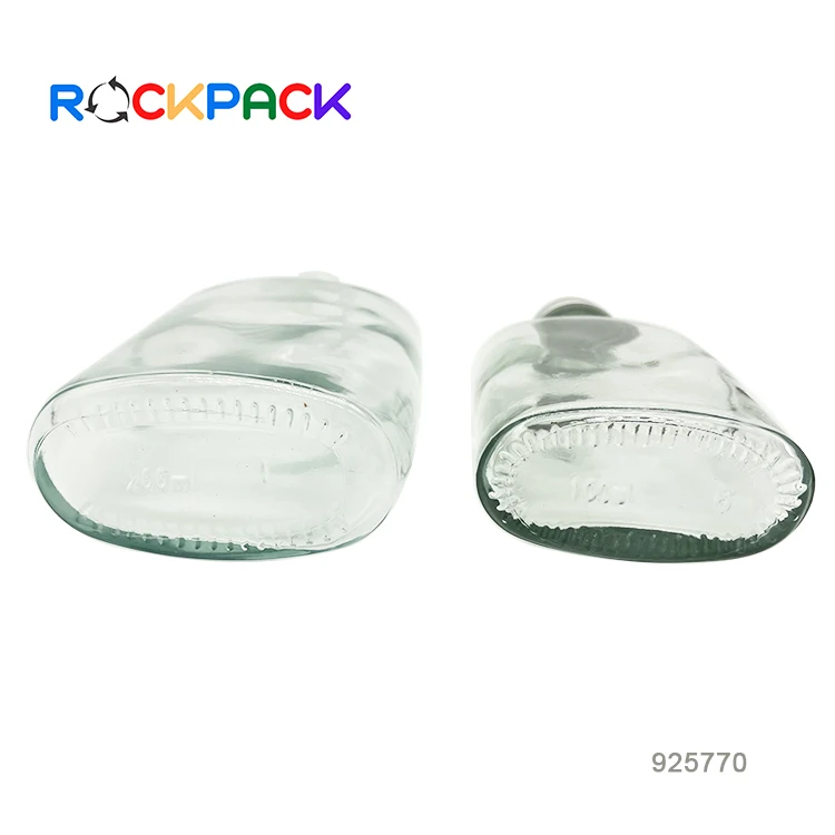 100ml 200ml 250ml 8oz Glass Milk Beverage Whisky Glass Bottle with Metal Cap