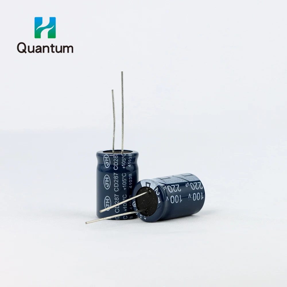 All size Aluminium Electrolytic Capacitor CD287 100V 220UF