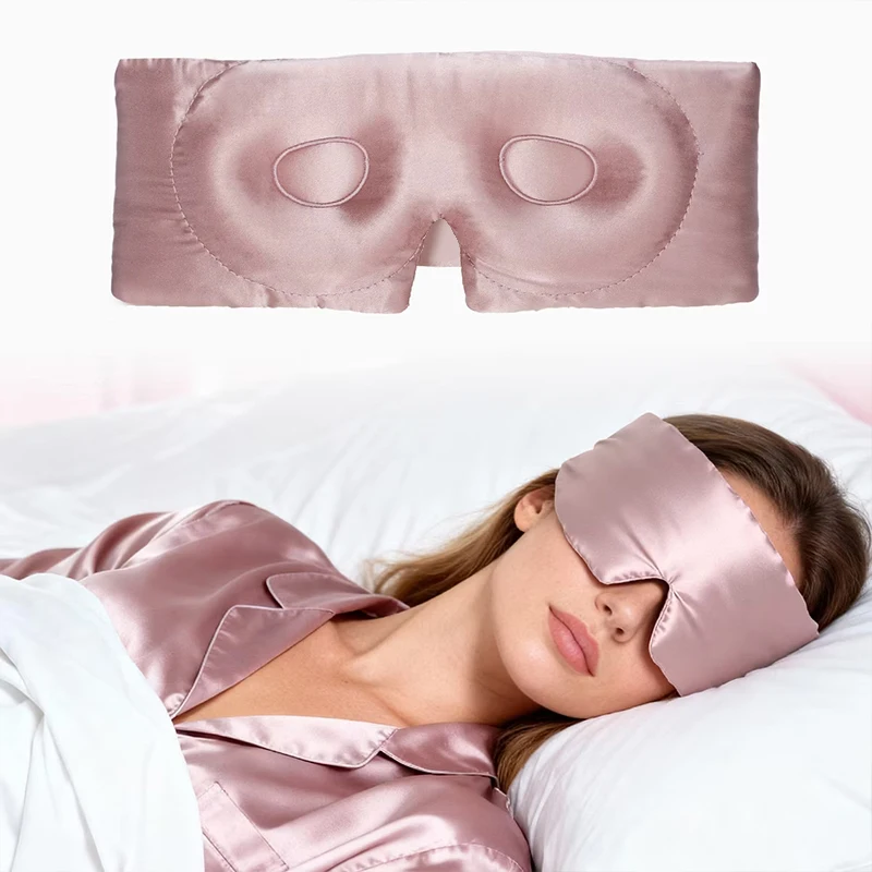 Federa per cuscino in seta personalizzata OEKO-TEX®, extra large, disponibile in 16, 19 e 22 momme, qualità 6A, 100% seta di gelso, mascherina per il sonno