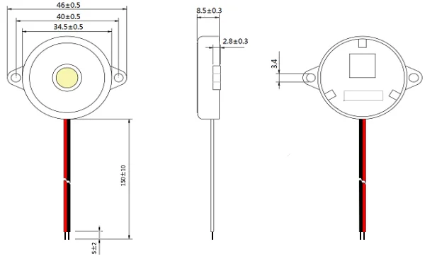 Factory Direct 12v adjustable volume buzzer adjustable volume alarms buzzers and sirens