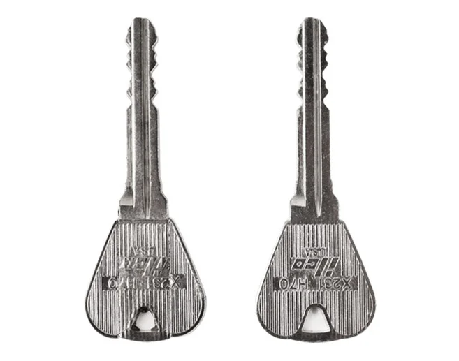 
Новый волшебный трюк, игрушка, складной ключ через бутылку или кольцо, реквизит для фокусов, Волшебная шутка, игрушка, легко играть 