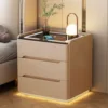 Luz de inducción caqui + luz tricolor + carga inalámbrica