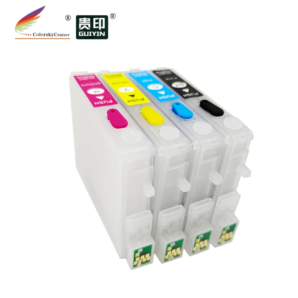 rce601-604 refillable refill ink cartridge for