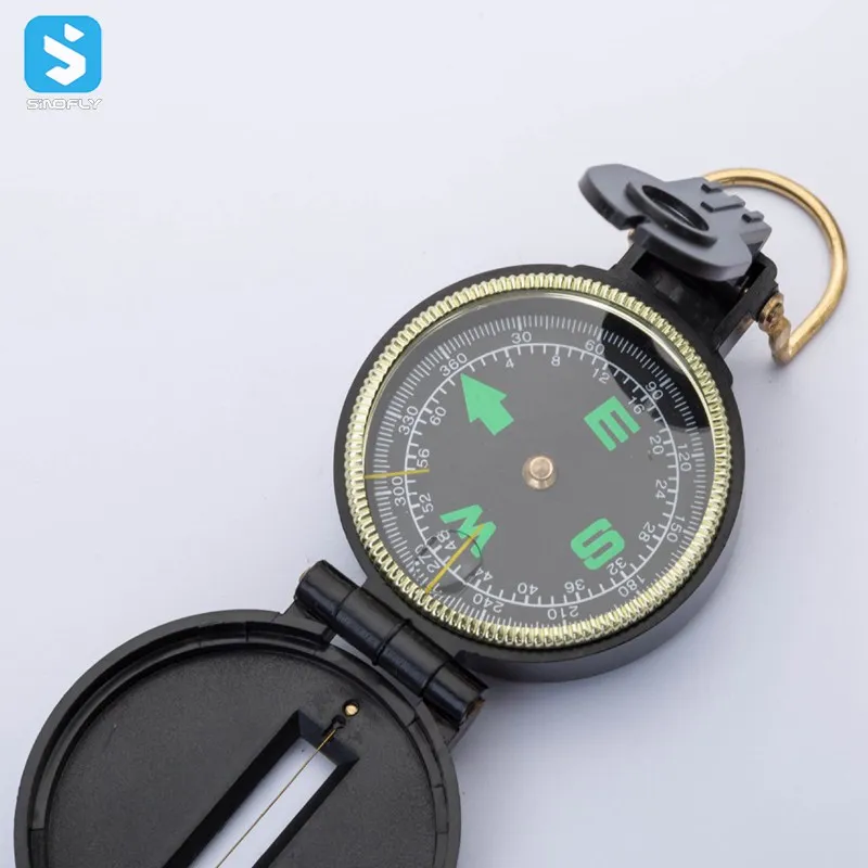 Multifunctional Compass All Metal Military Waterproof High Accuracy Camp Hiking
