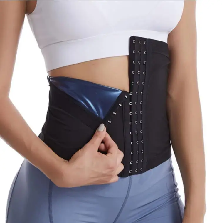 Waist Trainer For Women & Men - Tummy Control Belt With Steel Bones, Sauna Neoprene