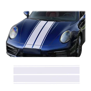Car Hood Decal Sticker Universal Auto Racing Body Stripe Vinyl Modified Exterior Decoration Accessories Decal
