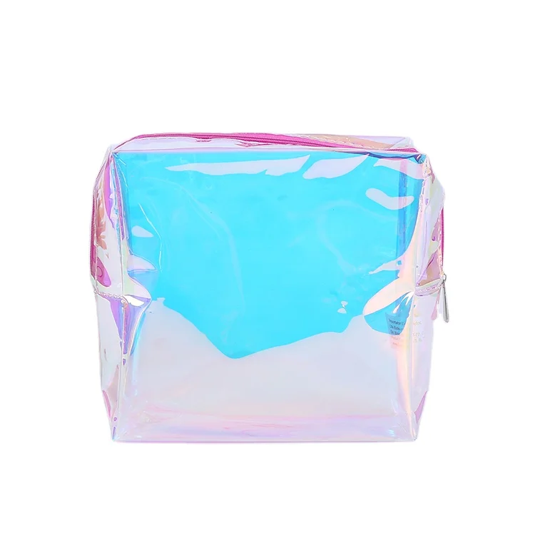 Transparent PVC Travel Bag Storage women cosmetic Bag