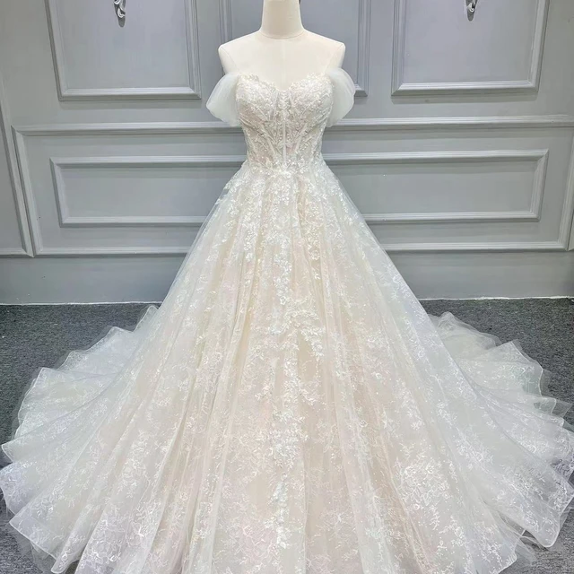 modest wedding dress elegant