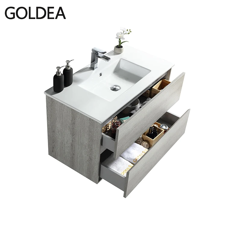 Недорогой шкаф для ванной комнаты в европейском стиле