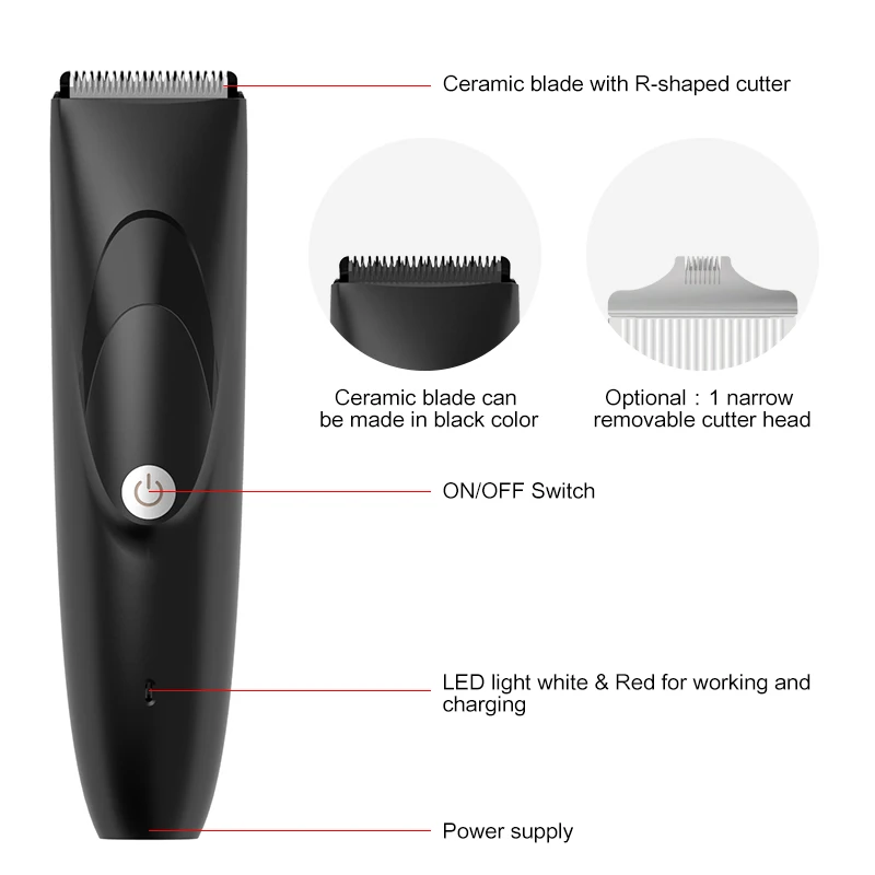 Usb Charging Electric Hair Cutter Wireless Dog Grooming Clippers With Blades Buy Grooming Dog