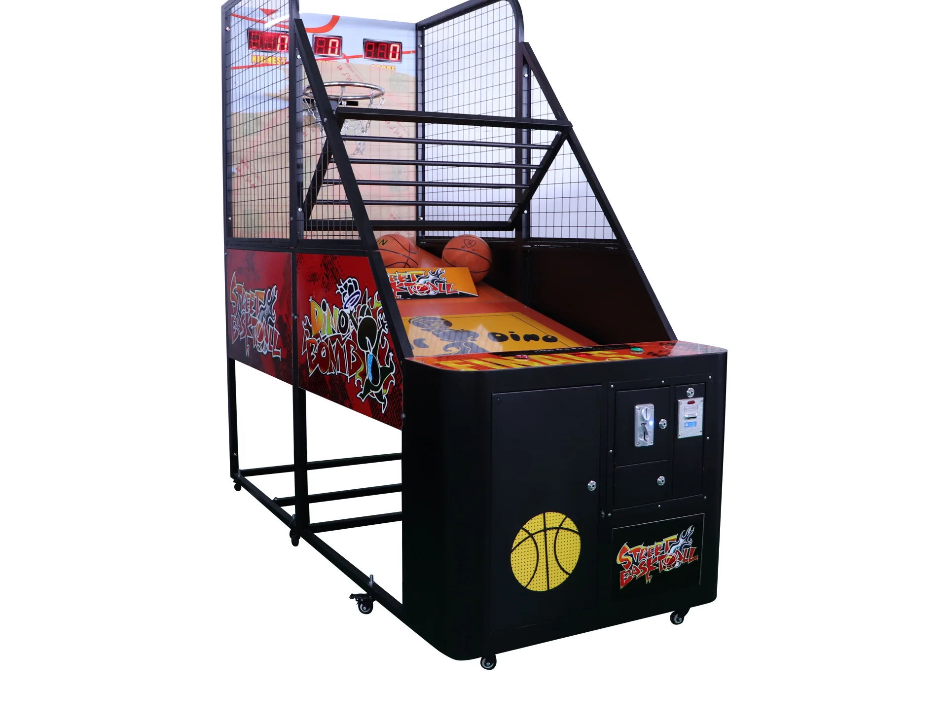 Funpark Factory Direct New Electronic Basketball Machine Coin Operated Street Arcade Game for Indoor Amusement Centers details