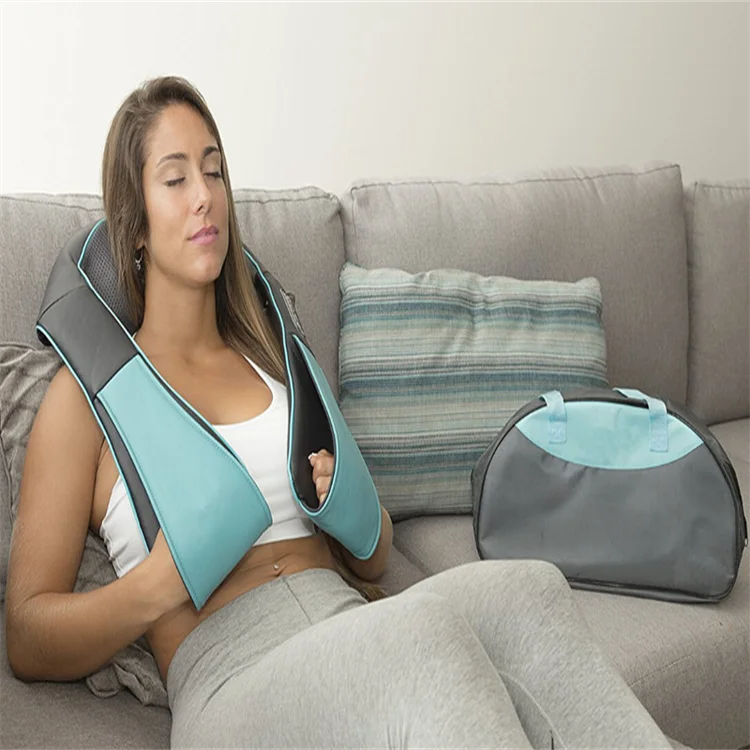 Electric Rolling Shiatsu Health Care Neck Shoulder Back Massager - Buy ...