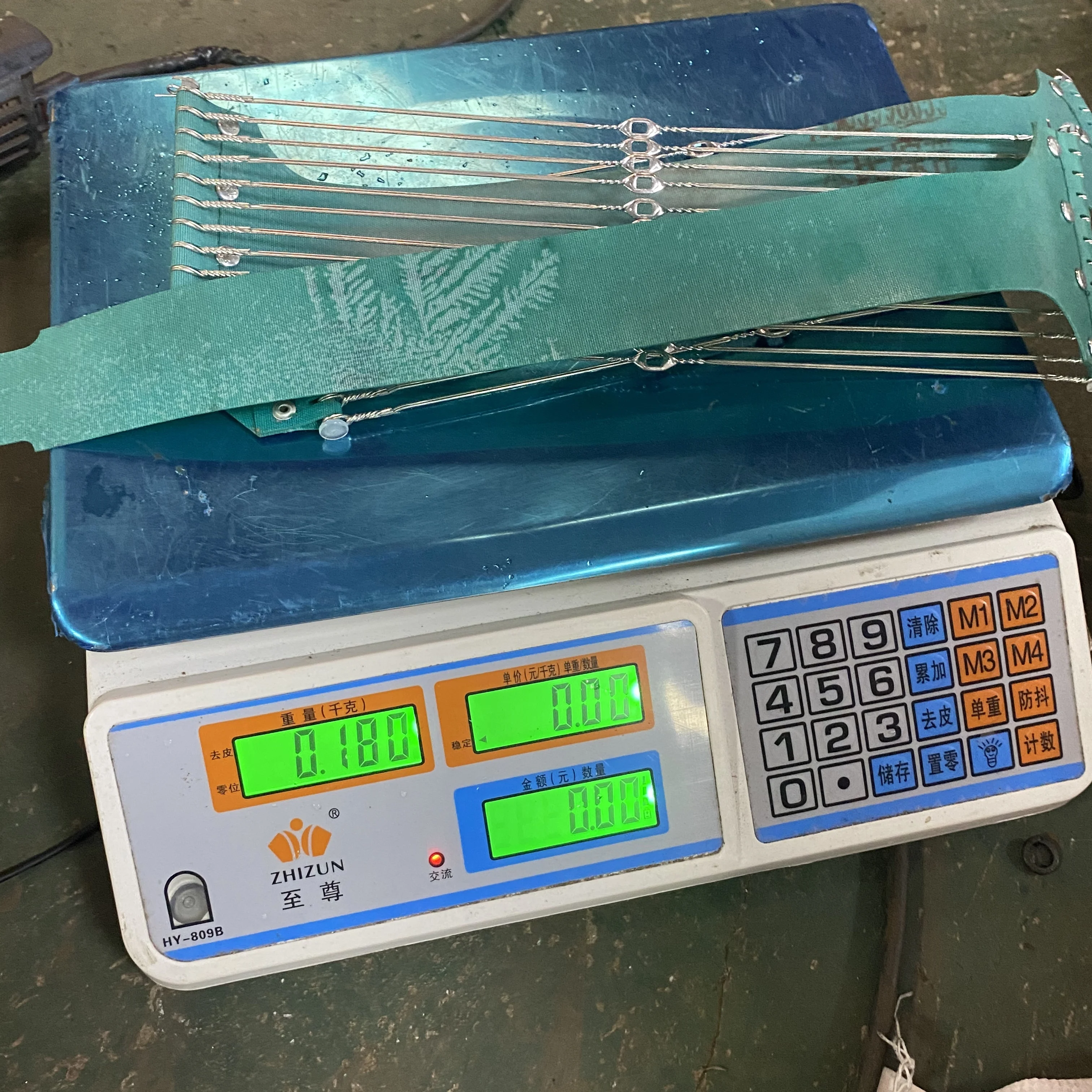 4 Shuttle Circular Loom Machine Spare Parts   Knitting Part  Green Belt Weaving the Wire and Thread