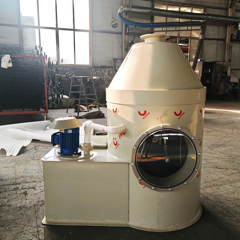 Laboratory Waste Gas Wet Scrubber Small Spray Tower Purification System Wet Scrubber for Acid Exhaust Gas Sulfur Dioxide Ammonia