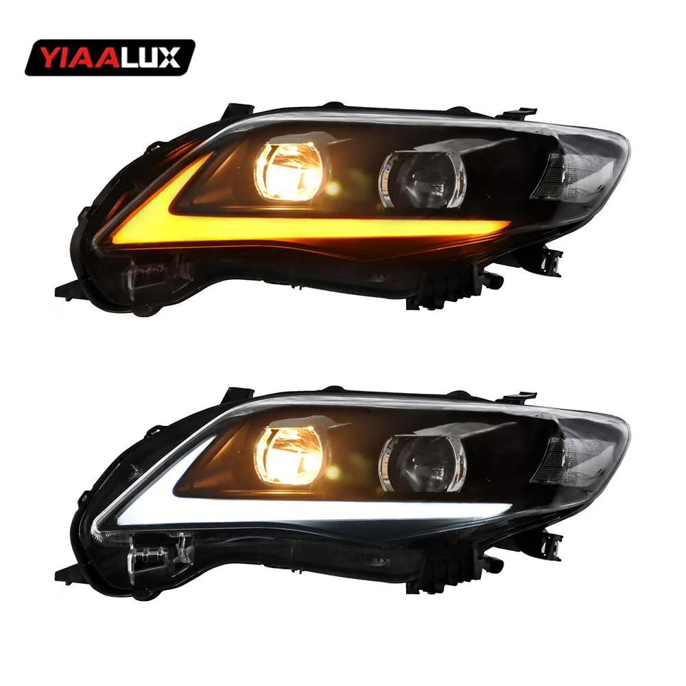 Vland High Quality Auto lighting system 2011 2012 2013 headlights for Corolla headlamp for Toyota Corolla