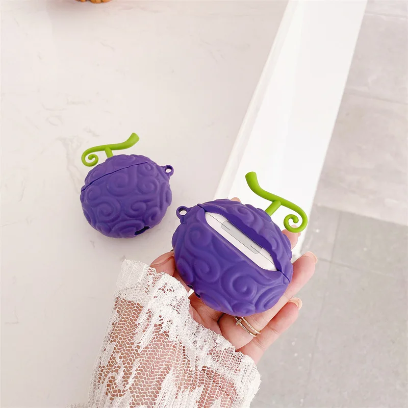 Devil Fruit One Piece Airpod Pro Cases 3D Cartoon Cute ONE PIECE