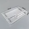 2-grid pastry tray