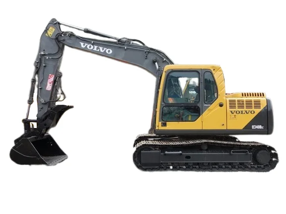 Used Volvo EC140DL Medium Excavator 14-Ton Hydraulic Crawler ...