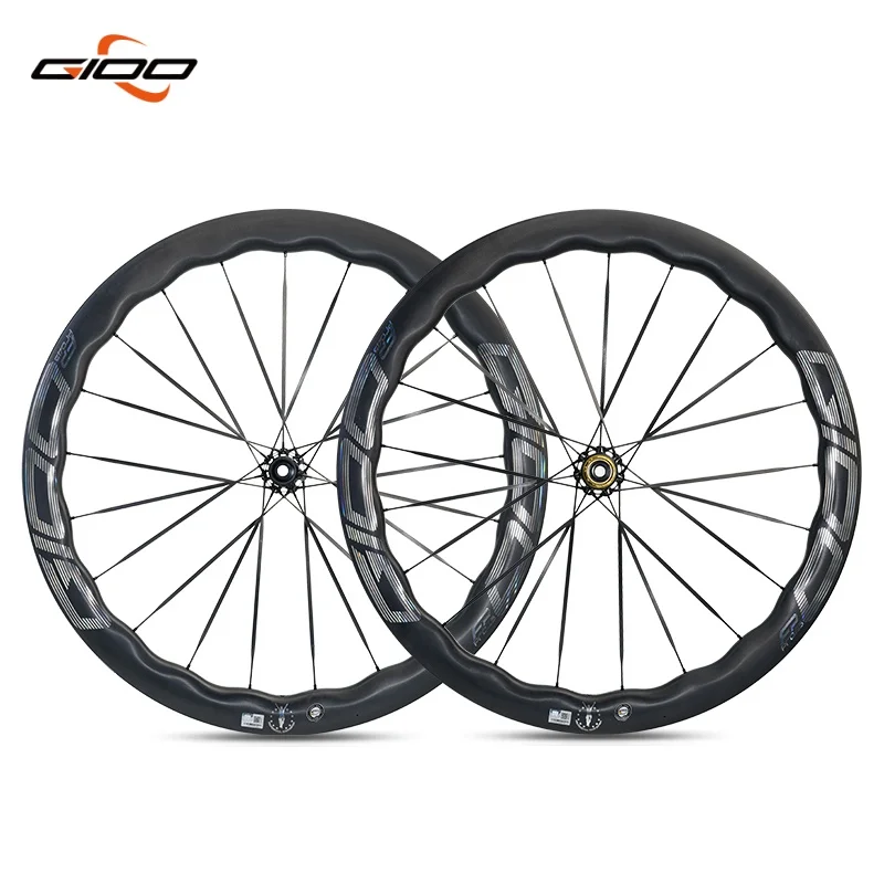 GIOO F2 PRO カーボン ロードバイク用ディスクホイール 700C センター