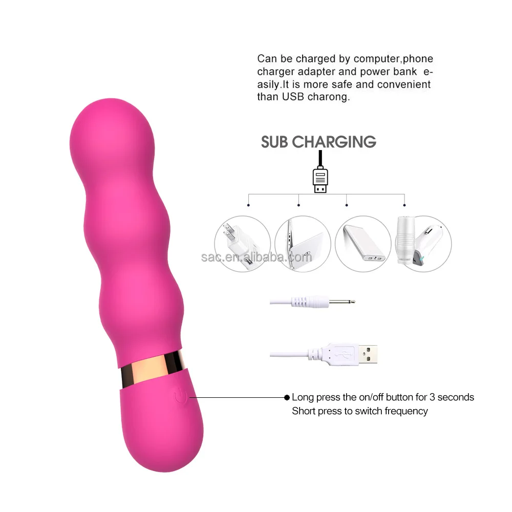 SacKnove Rechargeable 12cm Mini Pocket Clitoris Stimulator Dildos 10 Speed Women Adult Toys Bullet Sex Vibrator
