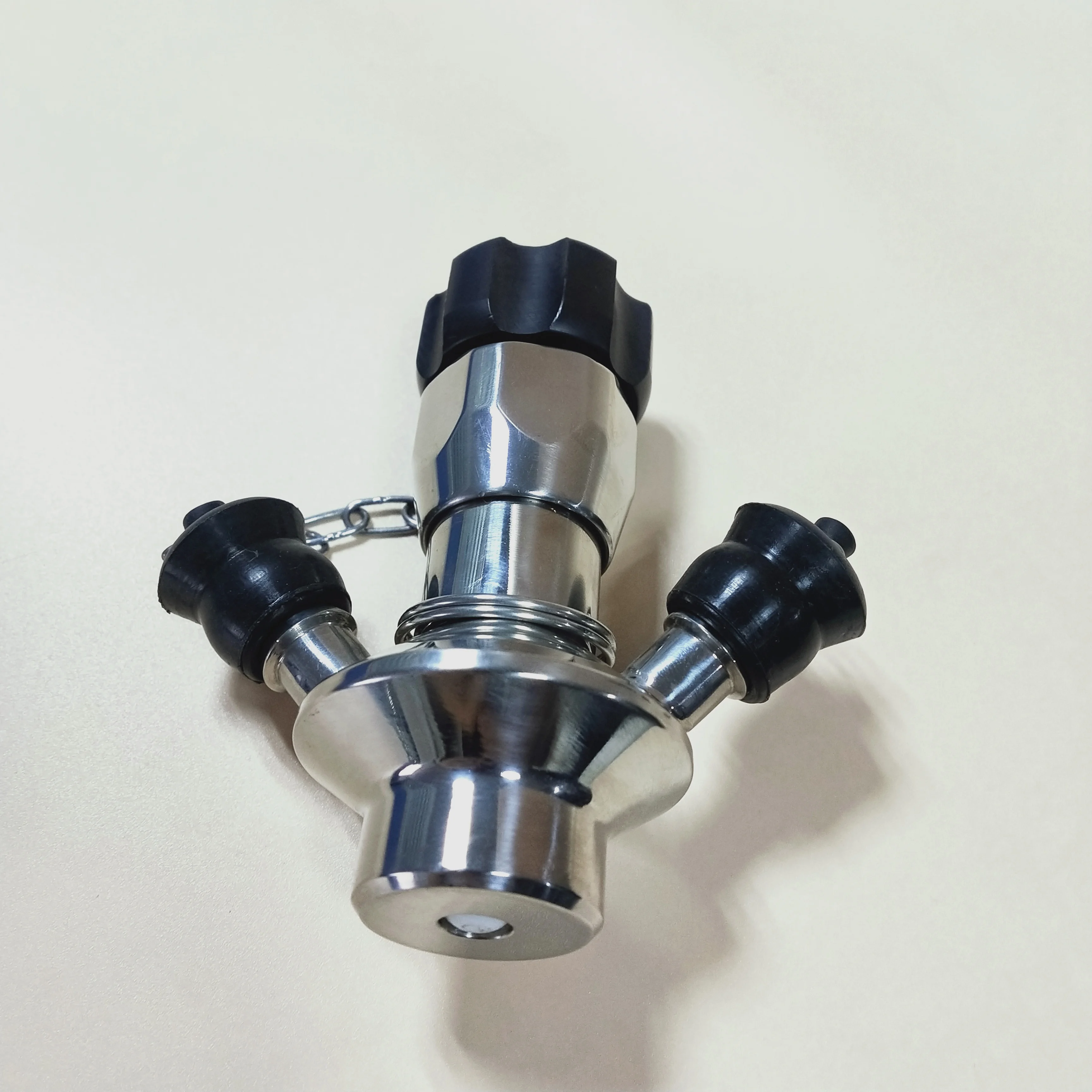 Высококачественный санитарный клапан для отбора проб с пружинной нитью, клапан для образца мешка для мочи