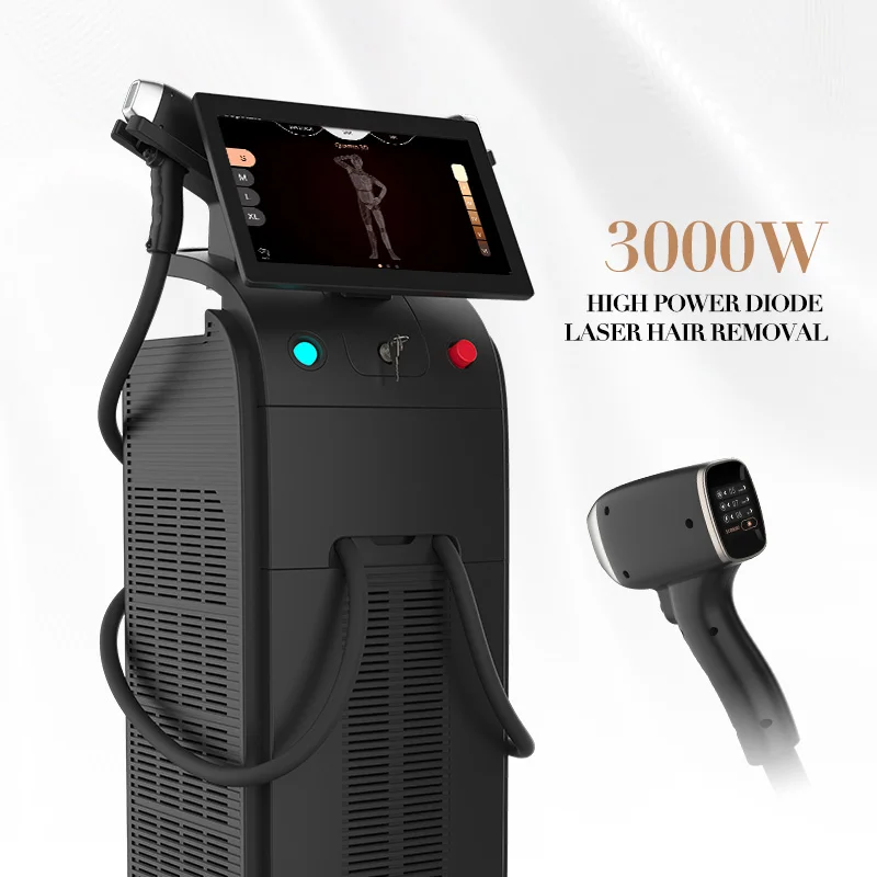 Professional 4 Wave Diode Laser Depilacion 755 808 940 1064 Diode Laser Hair Removal Machine